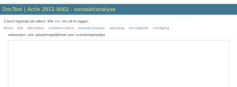 issue analysis display