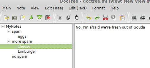 de nieuwe view, na reorganisatie