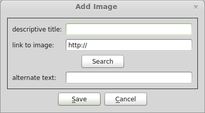 add image dialoog