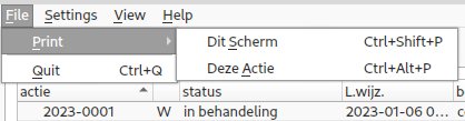file menu MongoDB version