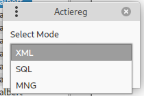 lijst met mogelijke data backends